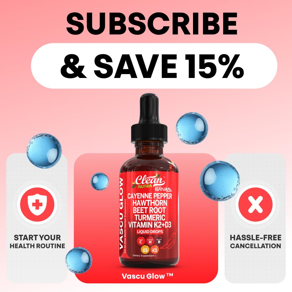 Clean Nutra Vascu Glow Liquid  - đánh giá và giá Vitamin D3 K2 Drop