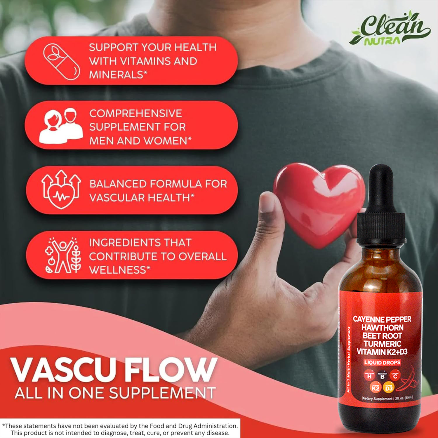 60ML Cayenne Pepper Drops, Liq - đánh giá và giá Vitamin D3 K2 Drop