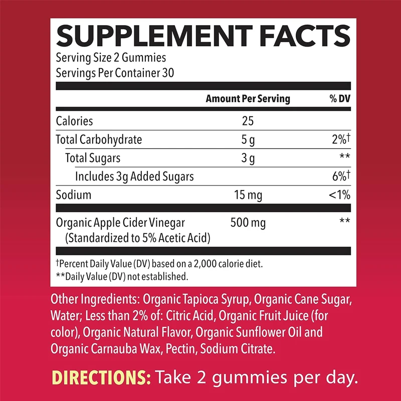 Organic Apple Cider Vinegar Gu - đánh giá và giá Apple Cider Vinegar Pill