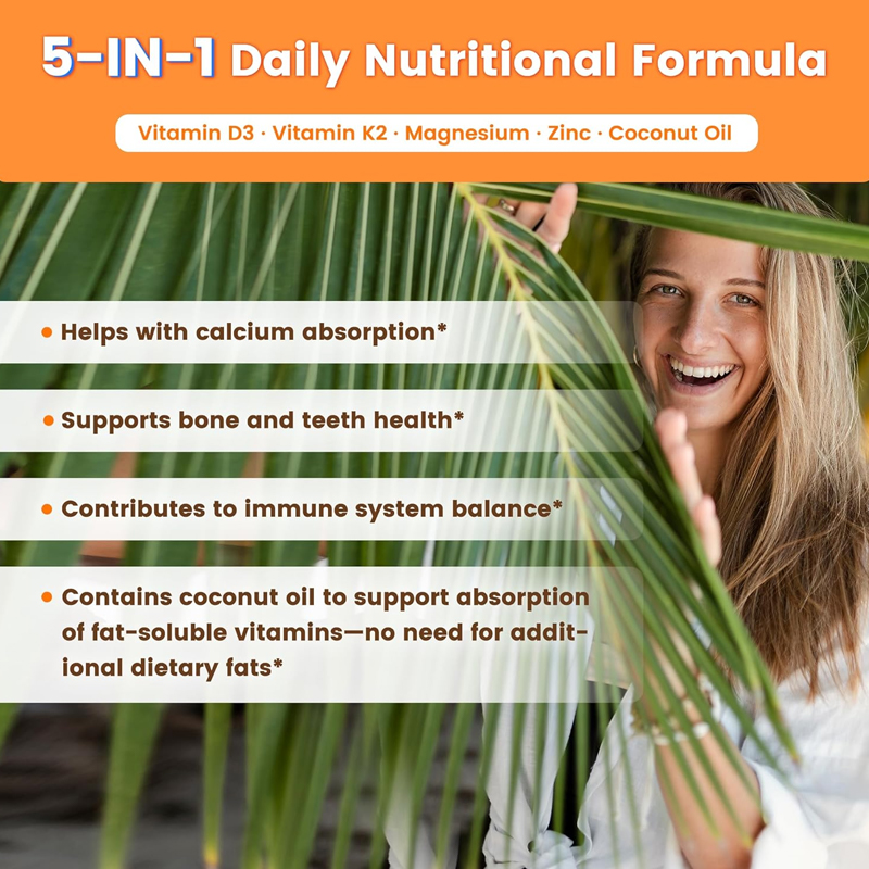 Vitamin D3+K2 Capsules, with M - đánh giá và giá Vitamin D3 K2 Drop