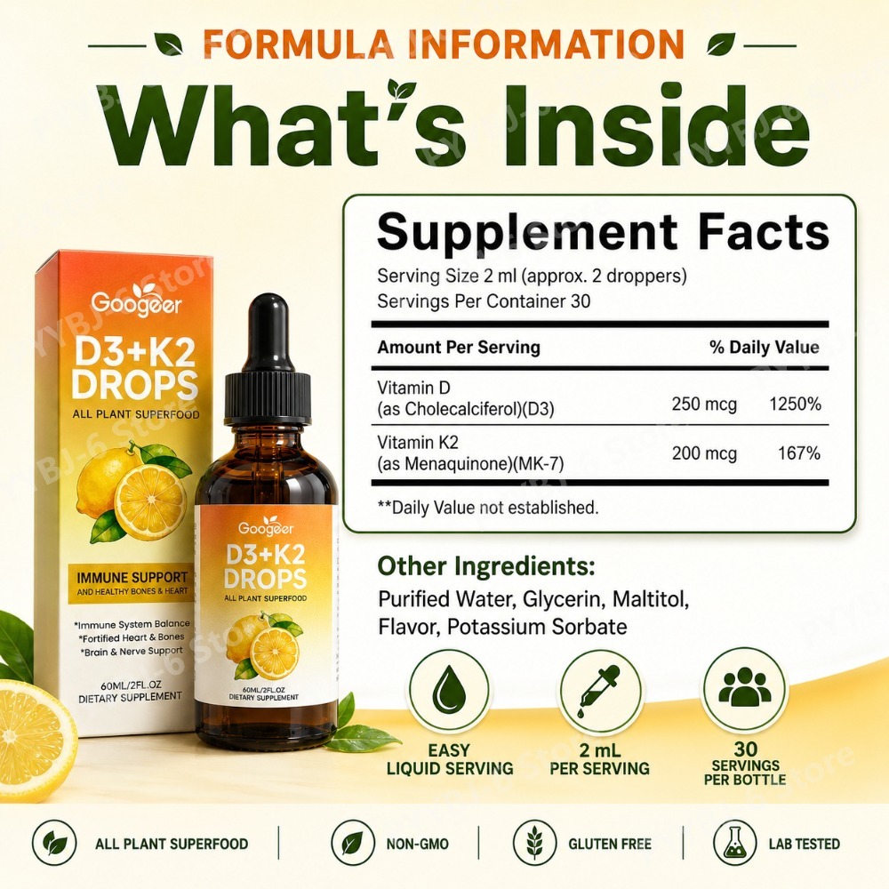 Vitamin D3 K2 Drops Liquid Sup - đánh giá và giá Vitamin D3 K2 Drop