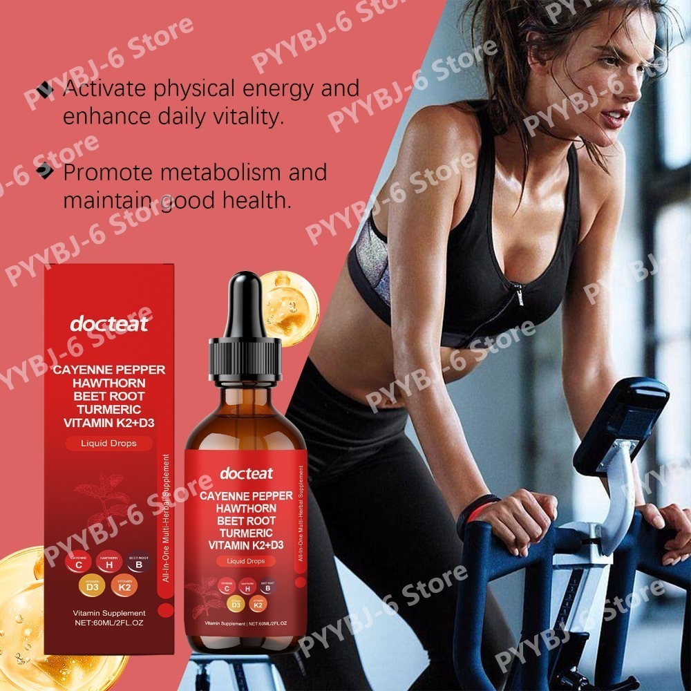 Cayenne Pepper Liquid Drops wi - đánh giá và giá Vitamin D3 K2 Drop