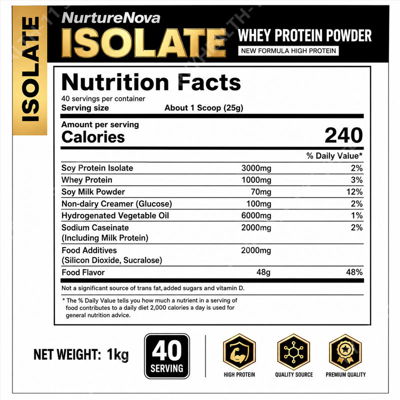 Whey Protein Isolate Powder Lo - đánh giá và giá Nutrition Sports Fitness