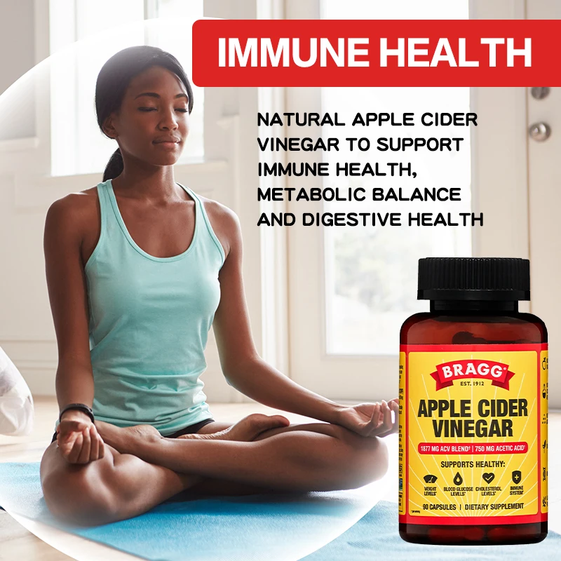 Bragg Apple Cider Vinegar - Vi - đánh giá và giá Apple Cider Vinegar Pill