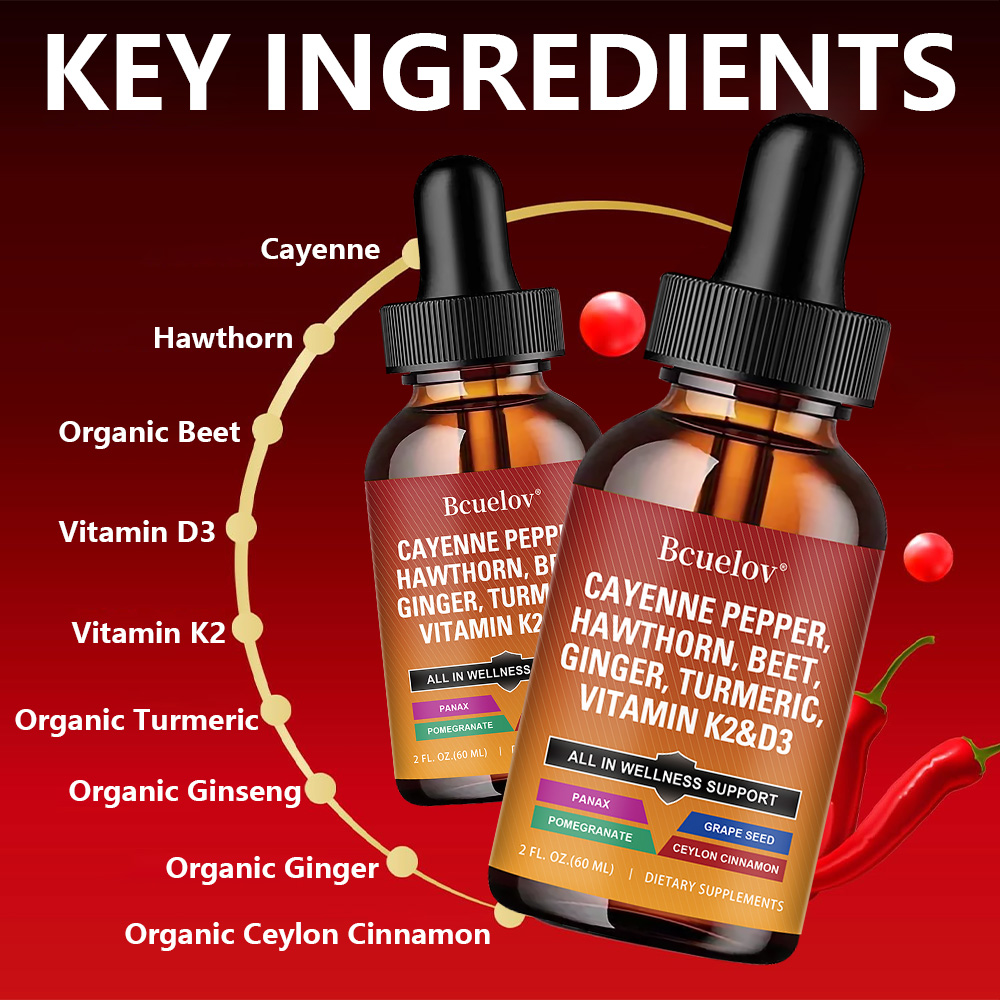 Cayenne Pepper Drops Supplemen - đánh giá và giá Vitamin D3 K2 Drop