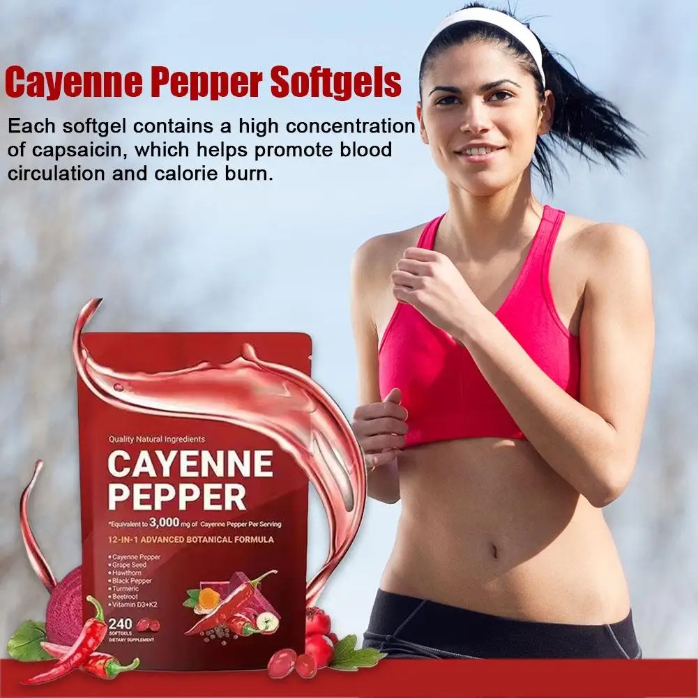 240 Softgels Cayenne Pepper Ca - đánh giá và giá Vitamin D3 K2 Drop