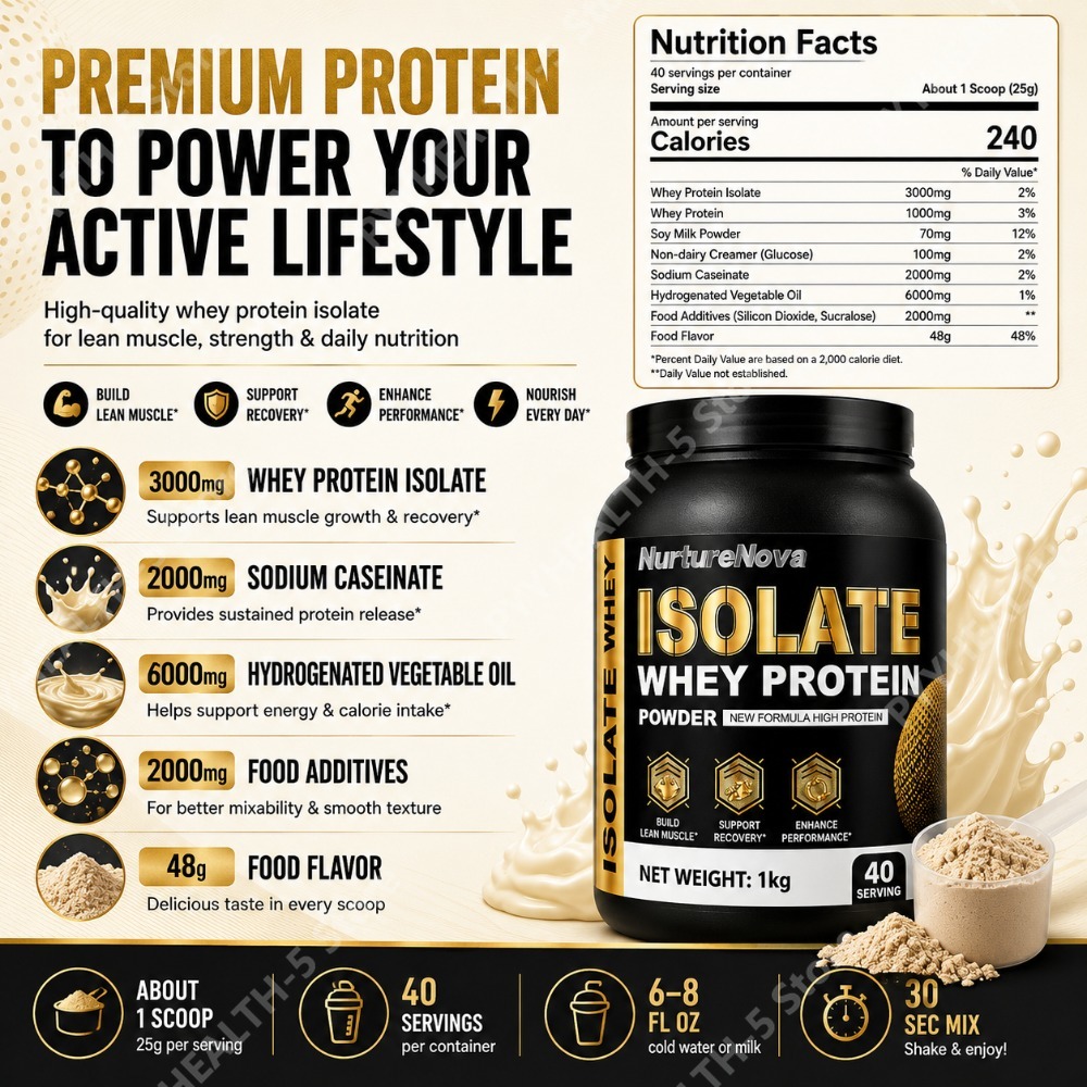 Isolate Whey Protein Powder 1k - đánh giá và giá Nutrition Sports Fitness