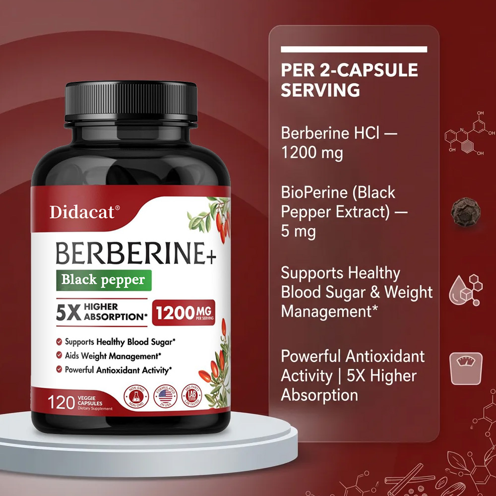 Berberine Supplement 1200mg -  - đánh giá và giá Apple Cider Vinegar Pill